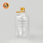 Food Grade Clear Plastic Condiment Bottles Seasonings Cylinder Packaging 1000ml