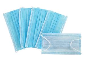China Anti Viral 3 Ply Non Woven Face Mask Hypoallergenic Easy Put On / Take Off factory