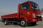 3 Ton Truck Length Cargo Tank Howo 4*2 Flat Box Lorry Truck Single Cabin RHD