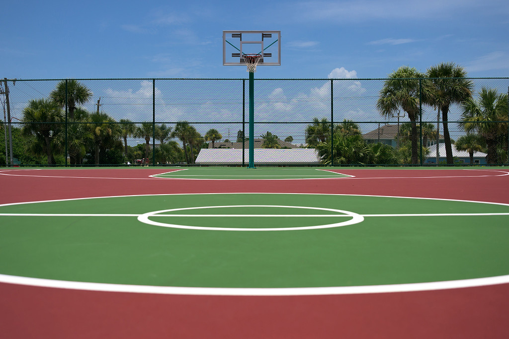 3mm Thickness Acrylic Tennis Court PU Cushion Layer Combine