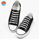 60mm*16 No Tie Silicone Shoelaces Easy To Clean Safe And Durable Velcro Band