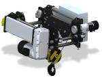 10T Wire Rope Electric Hoist Electric Rope Hoist With Motorized Trolley