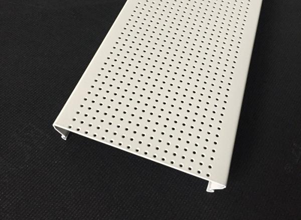 Micro - perforated C- shaped Aluminium Strip Ceiling , Acoustic Ceiling Panels