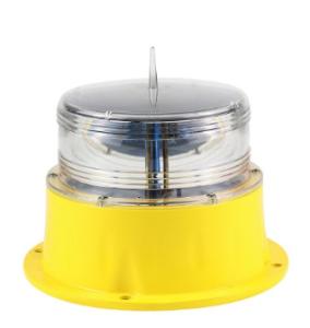 China 5NM Solar Powered 2.5W 8V Flashing Marine Beacon Light factory