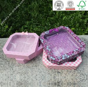 China 2014 new products professional custom cosmetic box certificated by ISO BV SGS can print the company LOGO factory