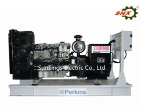 China 220V/380V Rated Voltage AC Three Phase Diesel Genset Perkins Closed Cycle Water Cooling factory