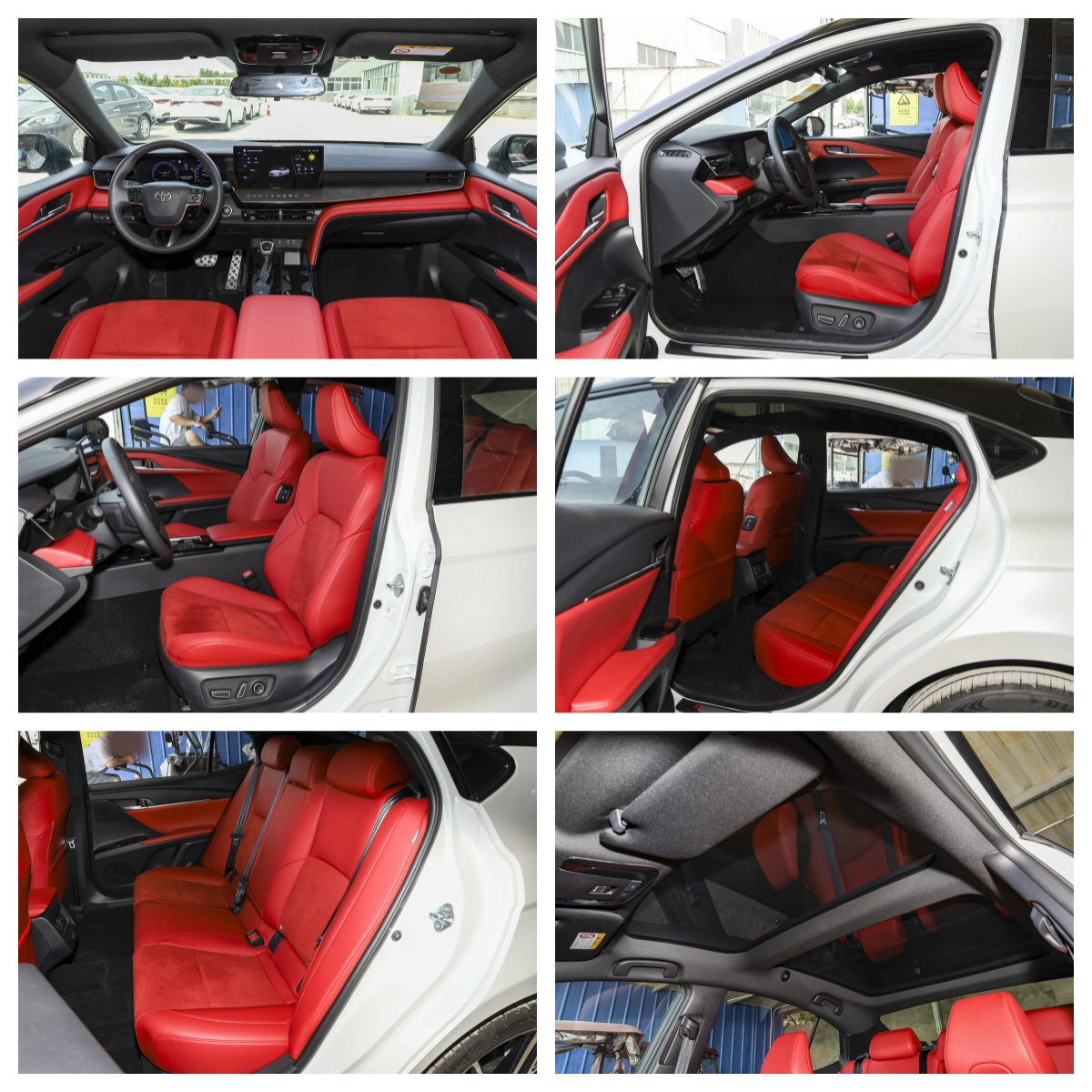 2024 Toyota Camry 2.0L E-CVT Double Engine Hybrid Midsize Gasoline Sedan with Front 4 Rear 2 Radar and 2500-3000mm Wheelbase