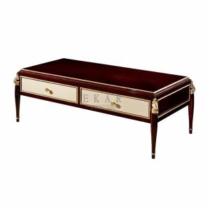 China Antique Simple Design Vintage Wood Coffee Table factory