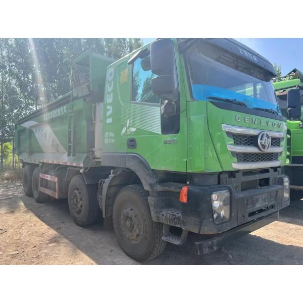 Used SAIC Hongyan 430hp dump truck