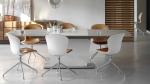 Durable Adelaide Fiberglass Dining Chair With Fully Upholstered Version