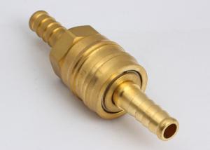 China Rectus 26KA Automatic Pneumatic Quick Connect Coupling , Pneumatic Connectors In Brass Nickle Plated factory