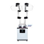 Nails Art Salon Fume Extractor Portable Wheeled Durable Acrylic Round Nozzles