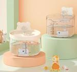 Large Capacity Ceramic Pet Water Fountain For Cats Dogs