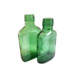 100ml 200ml Green Empty Glass Wine Bottles Screw Lid Sealing