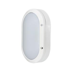 China IP65 15W Oval Outdoor LED Bulkhead Wall Ceiling Surface Mounted For Kitchen factory