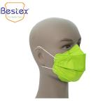 Custom 4ply Type IIR FM 44EE Non Woven Fabric Disposable Face Mask