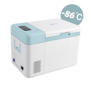 China Manual Defrost Ultra Low -86 Degree Portable Car Vaccine Storage Under Table Freezer factory