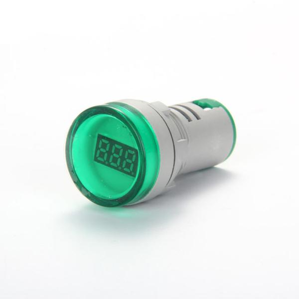 22mm small digital tube led round mini digital display frequency meter