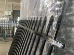 Customized Black Zinc Steel Metal Garrison Fence Panels Maintenance Free