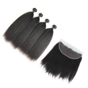 China 4 Bundles Of Unprocessed Peruvian Human Hair No Synthetic Hair CE Certification factory
