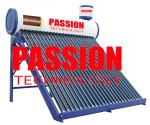 200L Copper Coils Exchange Integrative Low Pressure Solar Water Heater