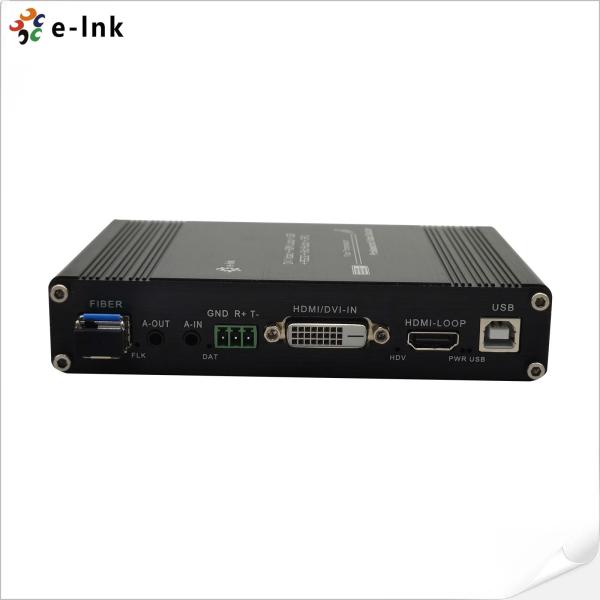 1Ch 1080P DVI plus USB KVM + 1Ch RS232 + 1Ch Bidi Stereo Audio + 1Ch GPIO over