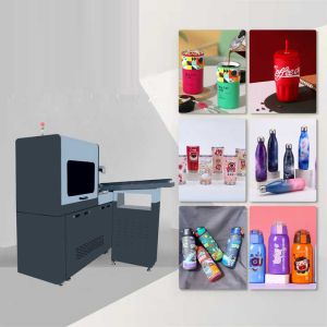 China Speed 3D Cylinder Printing Machine Printing Length 10-270mm Up To 60 Objects Per Hour Printing Speed factory