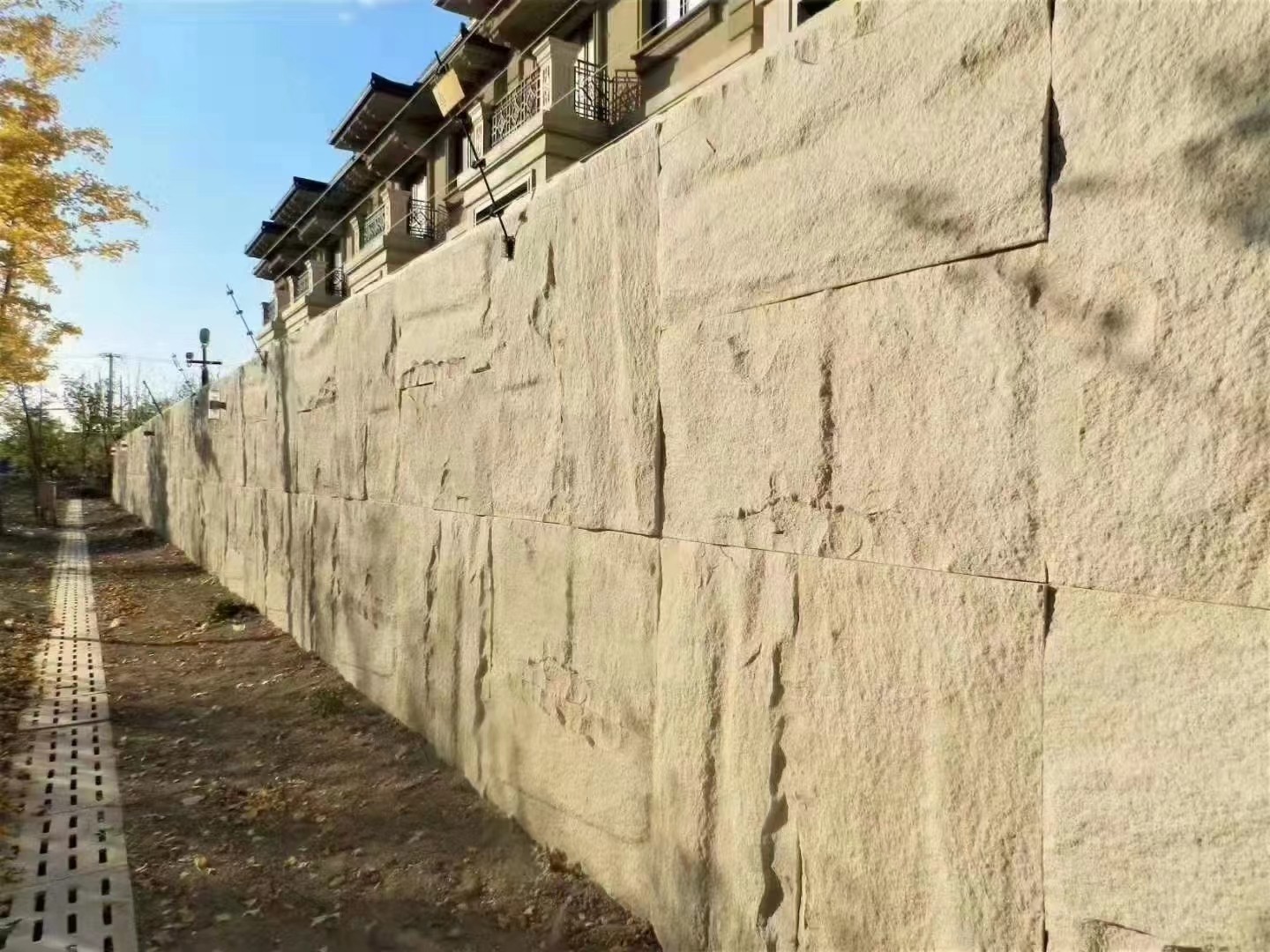 Decorative Faux Stone Polyurethane Panels For TV Background Wall