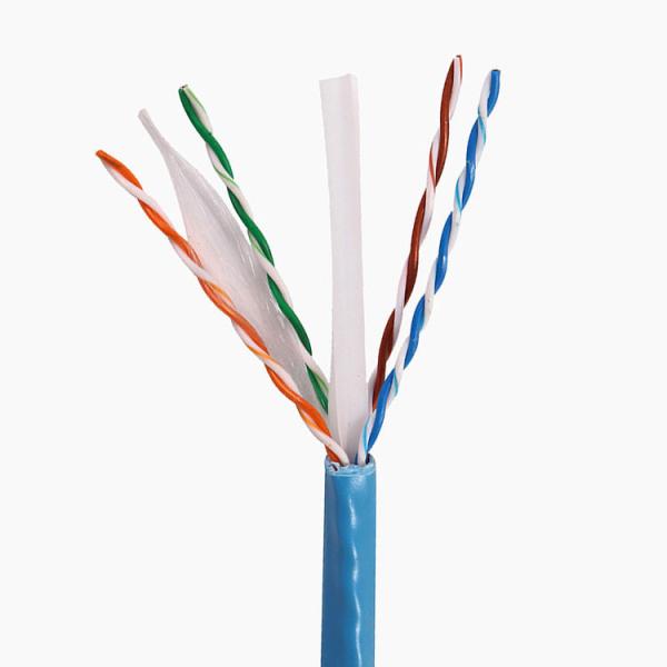 Cat6a 1000 Ft Ethernet Lan Cables 23AWG 0.58mm Solid Copper 500Mzh PVC LSZH