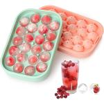 Ice Cube Tray Easy-Release Ice Cube Trays For Freezer, Diy Homemade Round Ice
