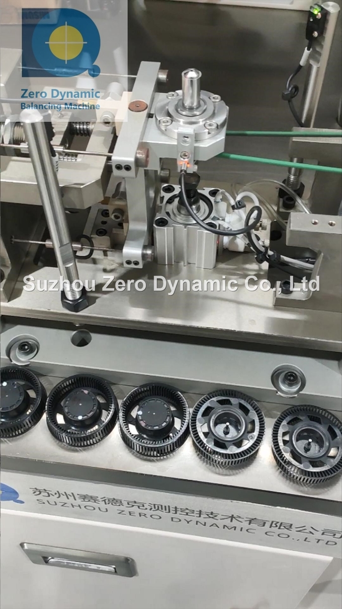 Fan Blade Automatic Balancing Machine Two Station Glue Dispensing Balancer
