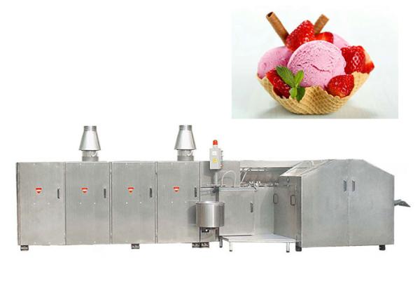 High Capacity Waffle Basbet Production Line With Cast Iron Baking Plates CBI-47