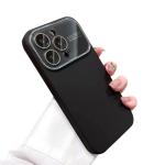 Large Window Shockproof Phone Cases For Iphone 15 Liquid Silicone Phone Full