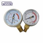 Black Steel Economy Pressure Gauge 60mm Natural Gas LPG Pressure Gauge