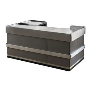 China Customized Colors Supermarket Checkout Counter Cold Rolled Steel factory