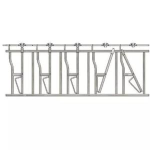 China Powder Coated Cattle Breeding Equipment Carbon Steel 0.4m-1.2m factory