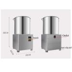 Restaurant Centrifugal Vegetable Drying Machine High Efficiency Rechargeable