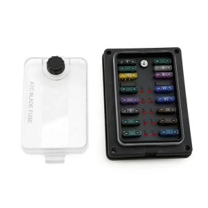 R3-83 Waterproof 32V DC 10 Position Way Circuit Automotive Auto Blade Car Fuse