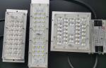 50W SMD 5050 LED Street Light Components , LED Lens 236x70mm 130x130mm