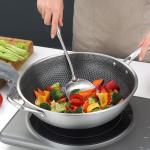 New Arrival Frying Pan Honeycomb Panci Frypan Non Stick Hybrid Stainless Steel