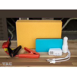 5400mAH Portable Car Jump Starter Colorful for Emergency Tool Kit