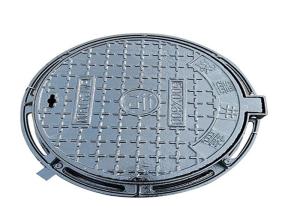 China Round Ductile Iron Manhole Cover Sand Casting 500mm Light Duty Anti Rust factory