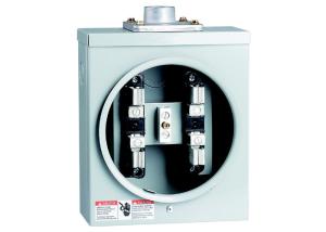 China AC Meter Accessories 100 amp Square Energy Meter Socket / Base factory