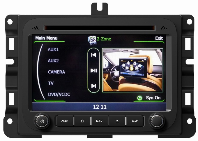 Ouchuangbo Car GPS Navi DVD for 2014 Dodge Ram 1500 S100 Radio Stereo TV USB SD OCB-28