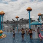Jellyfish World Structures Outdoor Aqua Play Water Park Equipment For Family
