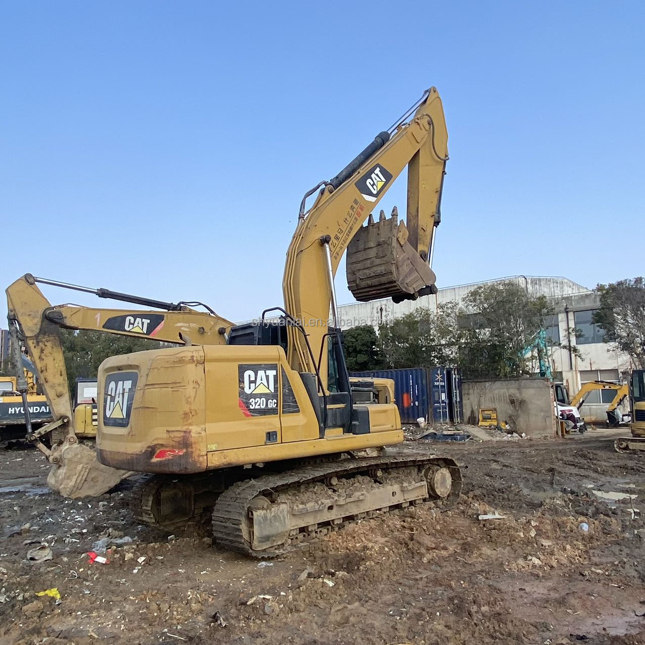 20 Tons Second-hand Caterpillar 320GC Excavator Original Used 320D 320C Spot