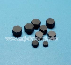 China hexagonal shape PCD wire drawing die blanks factory