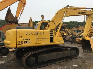 China Used Komatsu PC200 PC220 PC60 EX200 Japan Made Hydraulic Track Digger Excavator factory