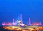 Customized Water Shapes Music Dancing Fountain Show With 2 Years Guaranty