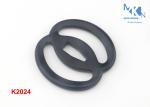 Black Color Square Bag Metal Buckle For Handbag & Bag 36 x 36mm Size durable